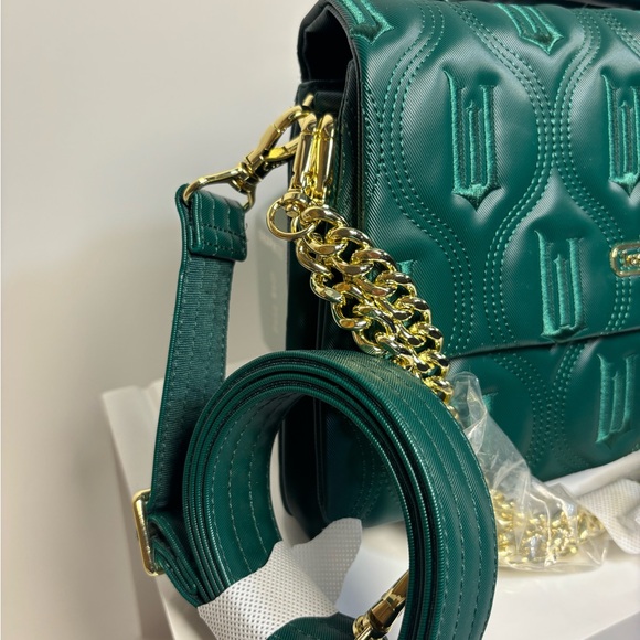 Lug Wicked Emerald Green Quilted Shoulder Bag - Picture 10 of 10